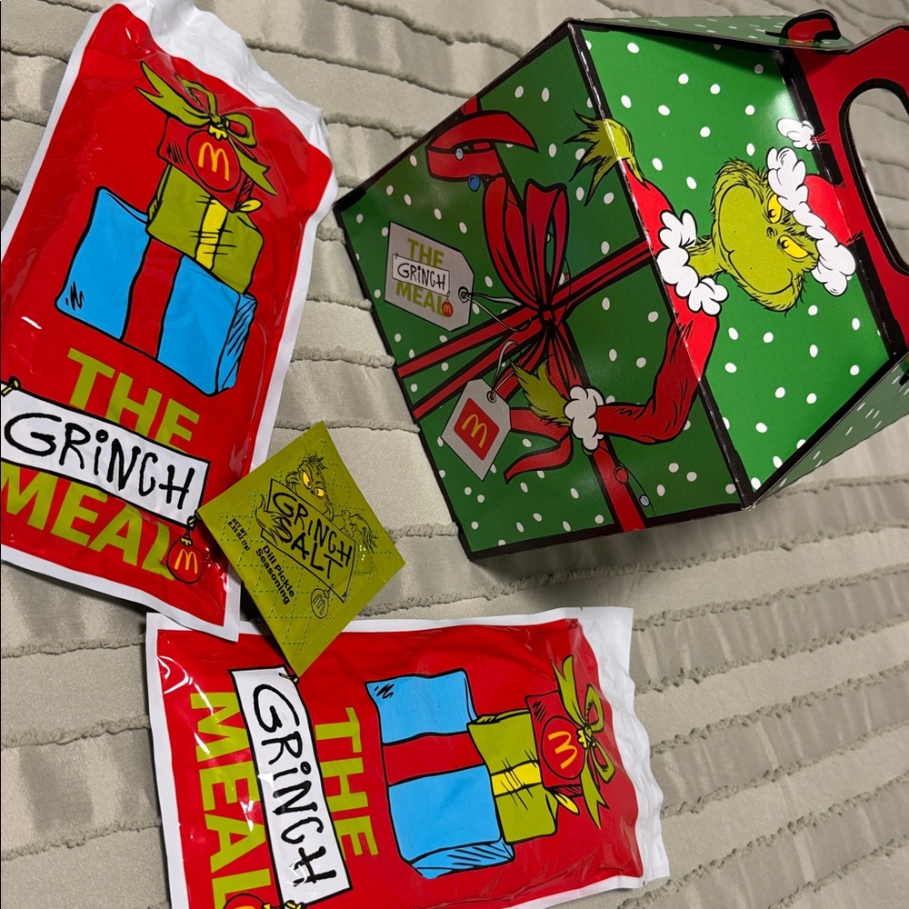 2025 McDonalds Grinch Exclusive